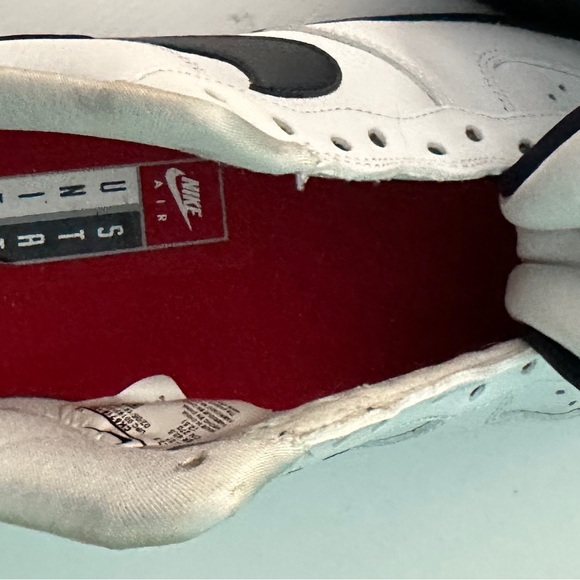 NEW NIKE AIR FORCE 1 LOW LV8 07 USA OBSIDIAN WHITE CK5718 100 PO - Picture 5 of 11